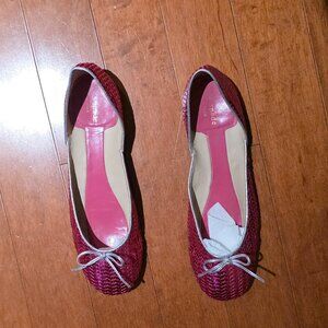 Kate Spade Sequined Ballet Flats in size 8
